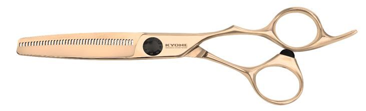 Kyone 710 Coupeschaar 40 tanden Rose Gold 6 inch